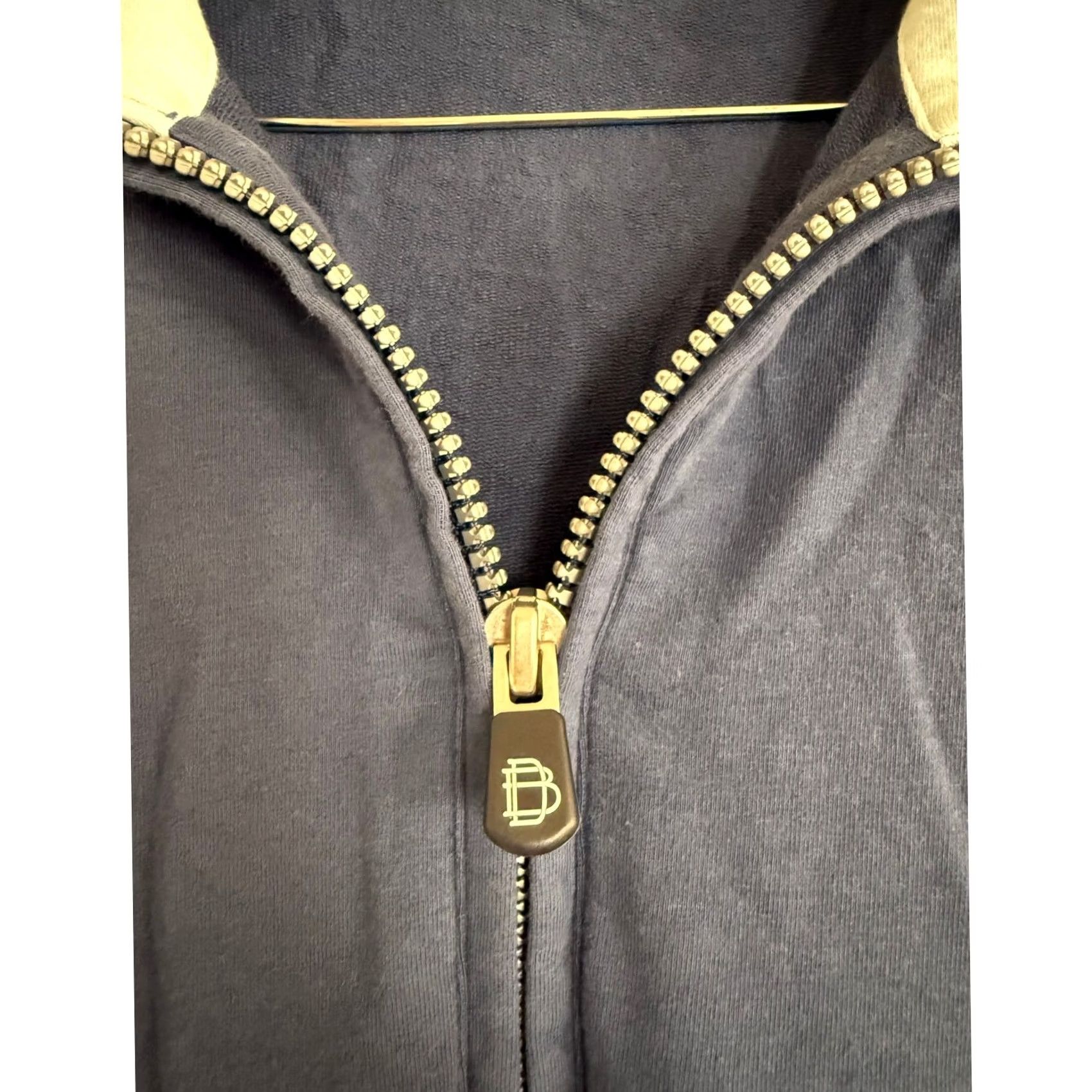 Vintage B.Draddy Blue Quarter Zip LongSleeve Golf Pullover Cotton Stretch Pockets Mens XL Size US XL / EU 56 / 4 - 5 Thumbnail