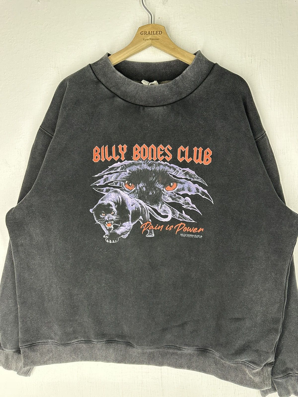 The Australian Outback Collection Vintage Sx Panther Billy Bones Club Sun Faded Sweatshirt Size US XL / EU 56 / 4 - 7 Thumbnail