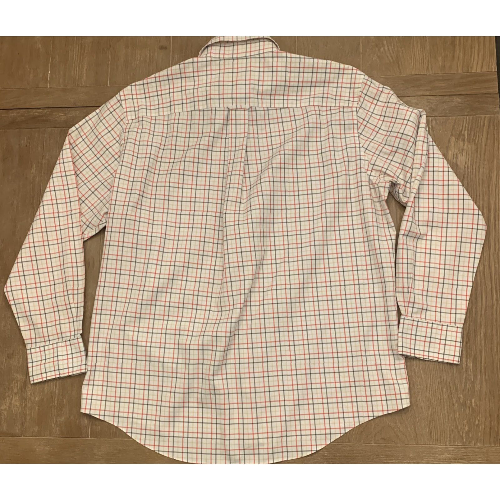 Vintage VINTAGE Cabela's Outfitter Series Check Button-Up Shirt Mens L Yellow/Grey Long Sleeve Size US L / EU 52-54 / 3 - 6 Thumbnail