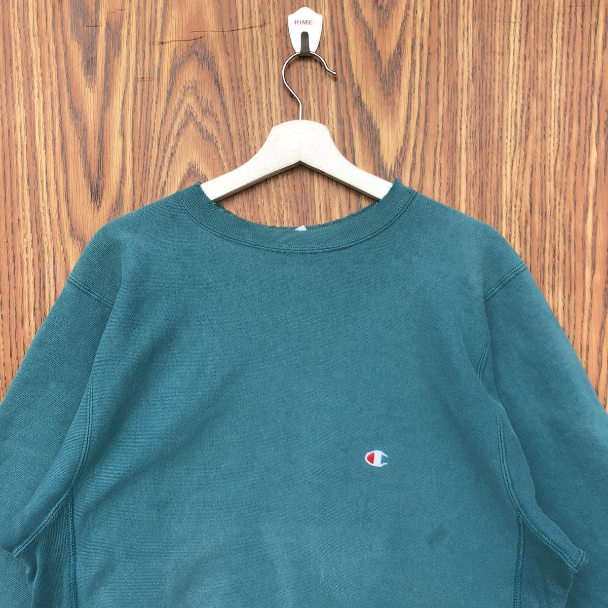 Champion × Vintage Vintage Champion Reverse Wave Pullover Sweatshirt Size US L / EU 52-54 / 3 - 3 Thumbnail