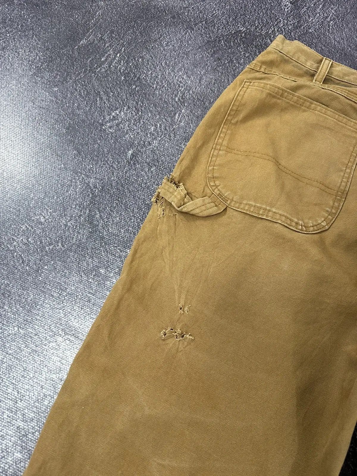 Dickies × Vintage Vintage Dickies Orange American Carpenter Work Baggy Pants Size US 38 / EU 54 - 5 Thumbnail