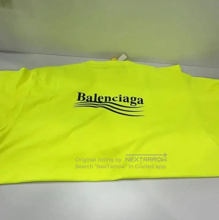 Balenciaga Balenciaga Logo Printed Short Sleeve T. Size US L / EU 52-54 / 3 - 7 Thumbnail