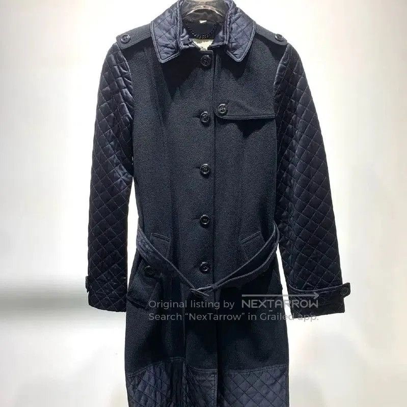 Burberry Burberry Black Wool Women's Coat. Size XXS / US 00 / IT 34 - 1 Thumbnail