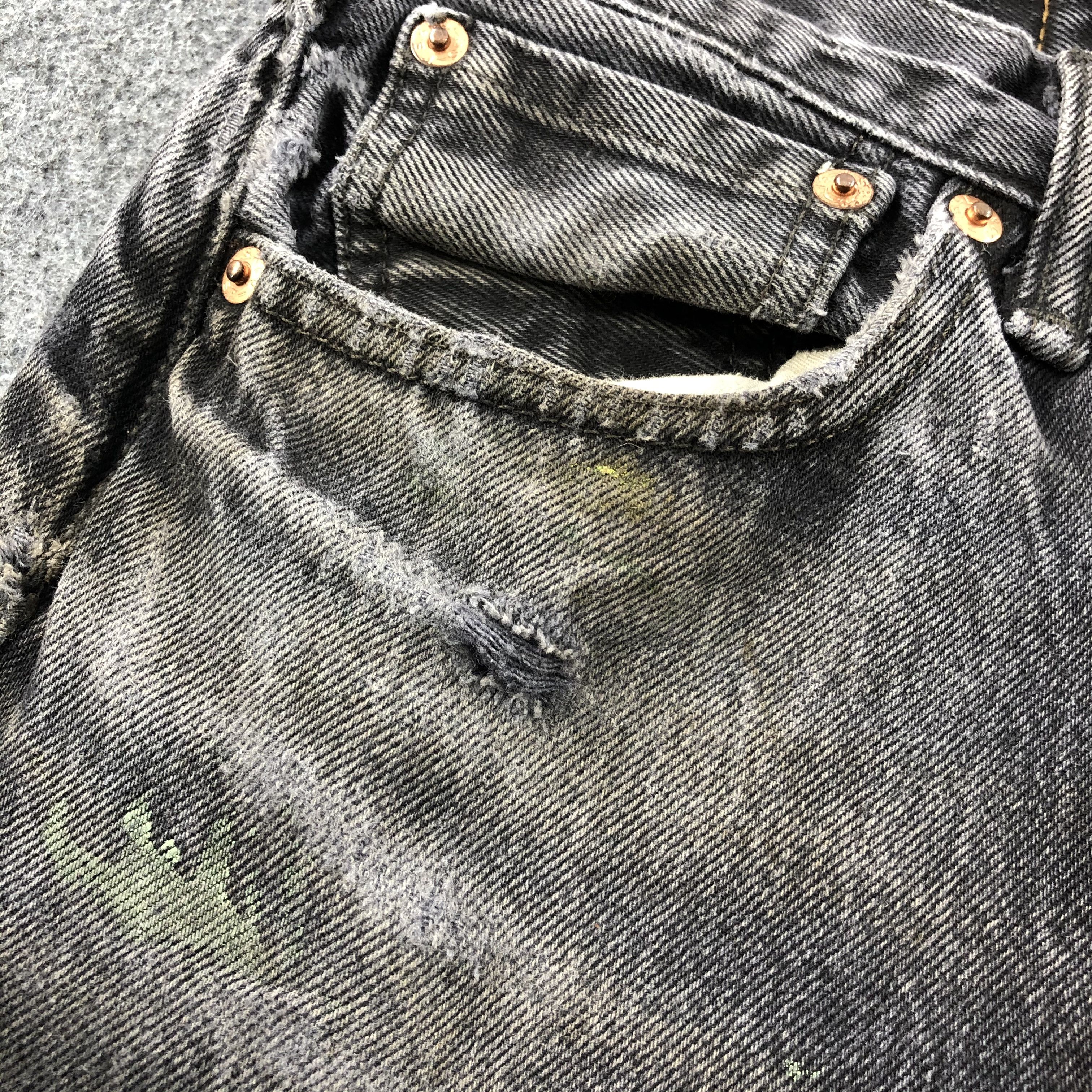 Levi's Vintage Distress Levis 501 Earth Tone Jeans-JM1491 Size US 29 - 13 Thumbnail