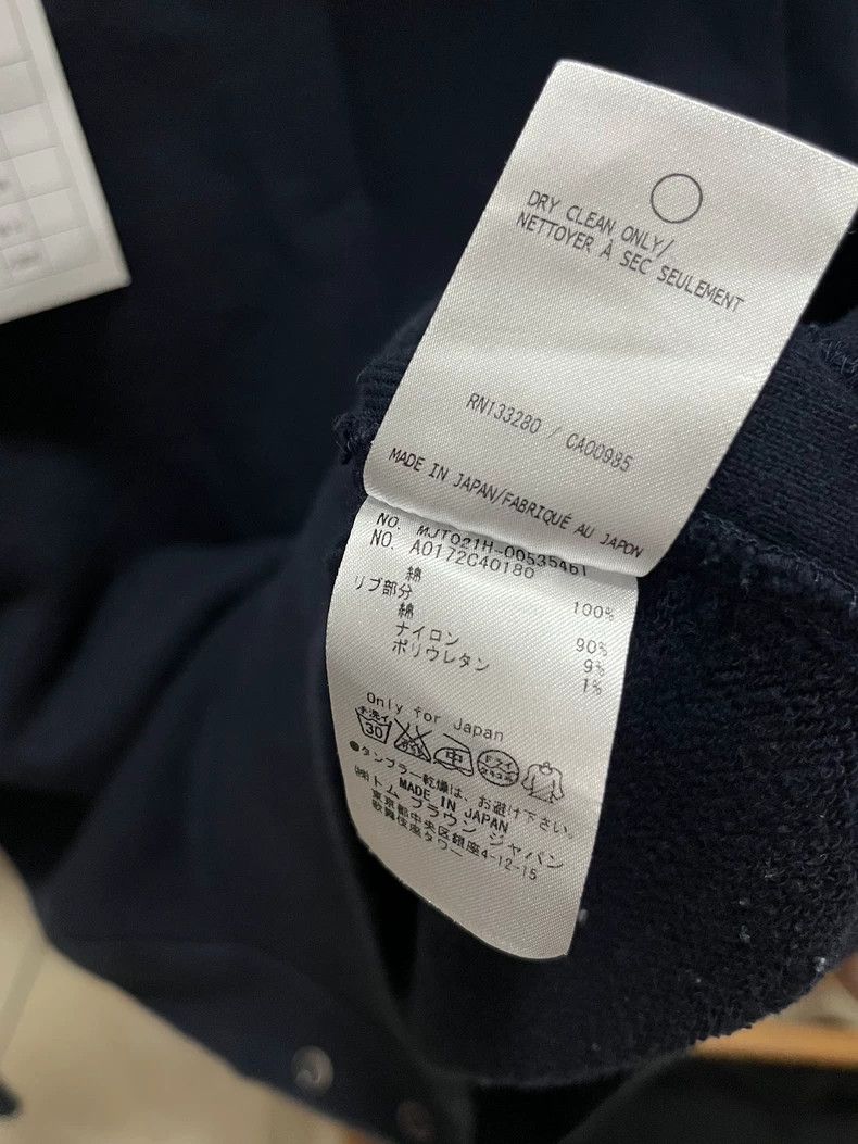 Thom Browne thom browneClassic four-striped blue sweatshirt 2503-Nextar Size US S / EU 44-46 / 1 - 6 Thumbnail