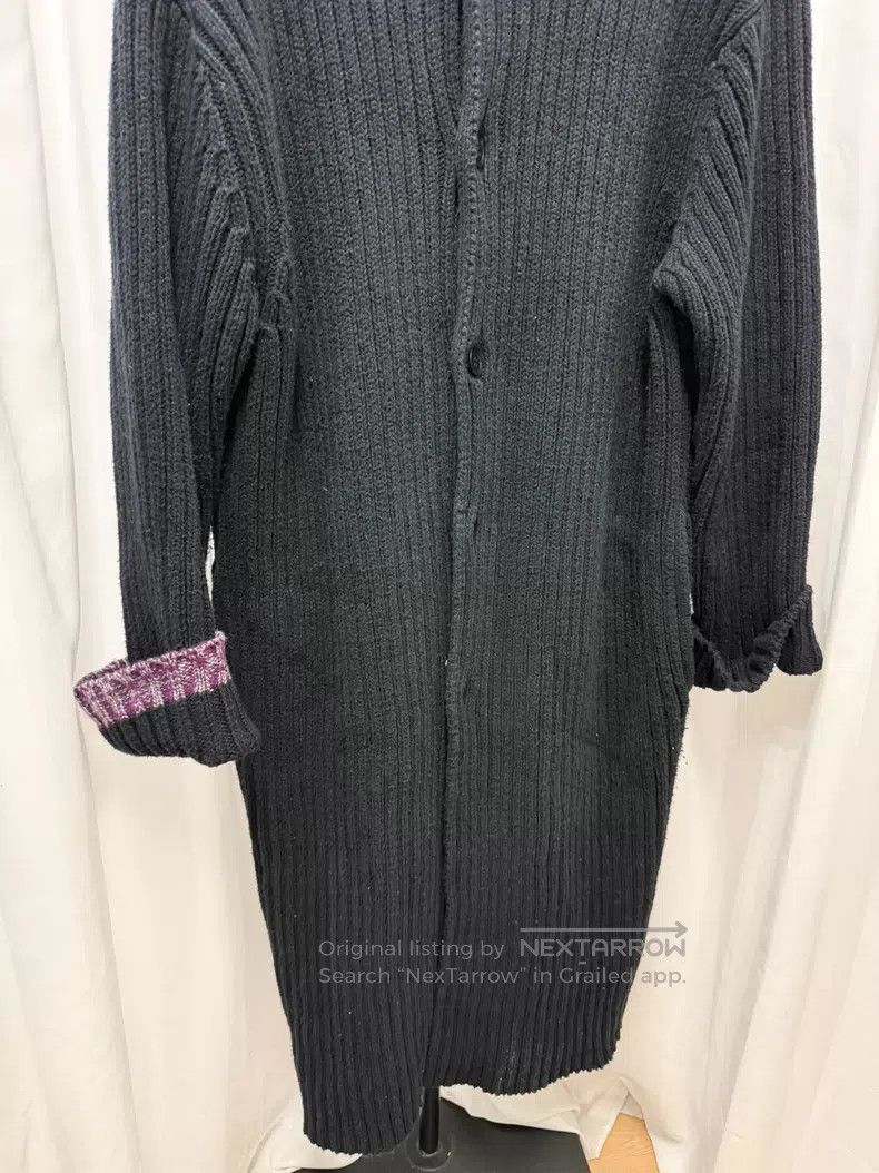 Yohji Yamamoto YOHJI YAMAMOTO Patchwork Super Long Knitwear Coat Size US M / EU 48-50 / 2 - 3 Thumbnail