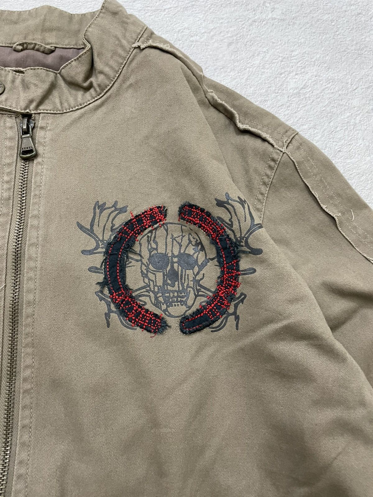 Japanese Brand 2000s Japan Archived Utility Jacket Patch Skull Kapital Y2K Size US L / EU 52-54 / 3 - 4 Thumbnail