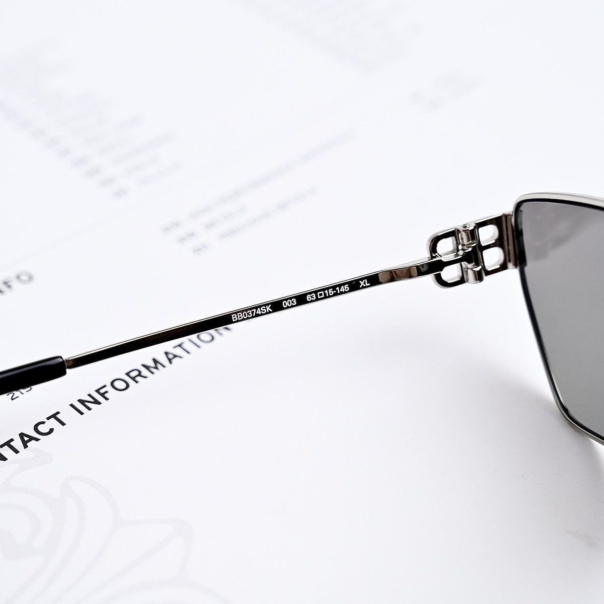 Balenciaga BALENCIAGA BB0374SK SUNGLASSES Size ONE SIZE - 5 Thumbnail