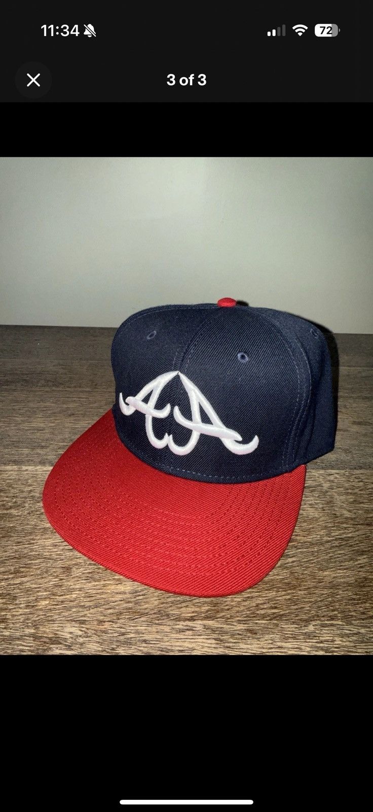 oMA STUDIOS oMA Studios Atlanta Braves Hat Size ONE SIZE - 3 Thumbnail