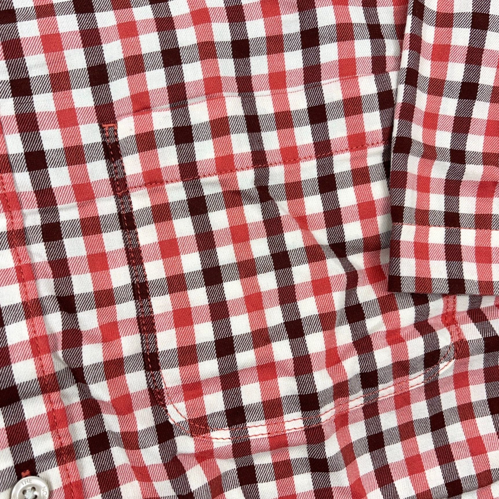 The North Face The North Face Shirt Men Large Pin Plaid Button Up Hiking Salmon Check Outdoor Adult Size US L / EU 52-54 / 3 - 5 Thumbnail