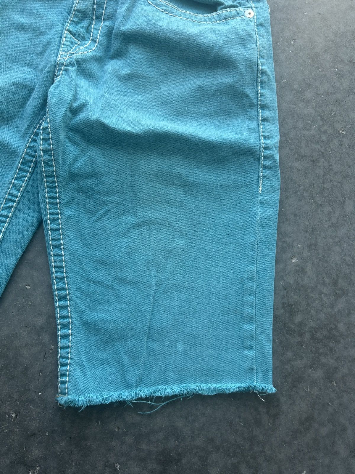 True Religion × Vintage Vintage Y2K True Religion Cut Off Shorts Size US 33 - 8 Thumbnail