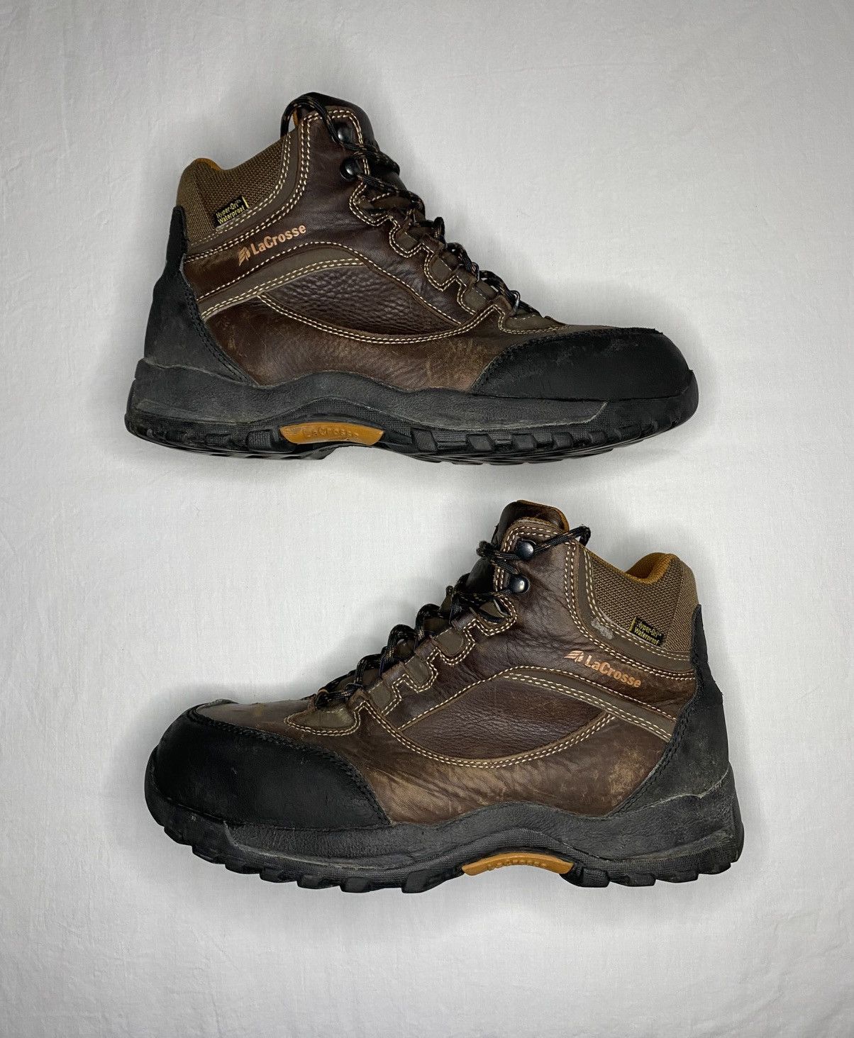 Other LaCrosse 6” QUANTUM +HD Brown Leather Boots Mens Size 11 US Size US 11 / EU 44 - 1 Thumbnail