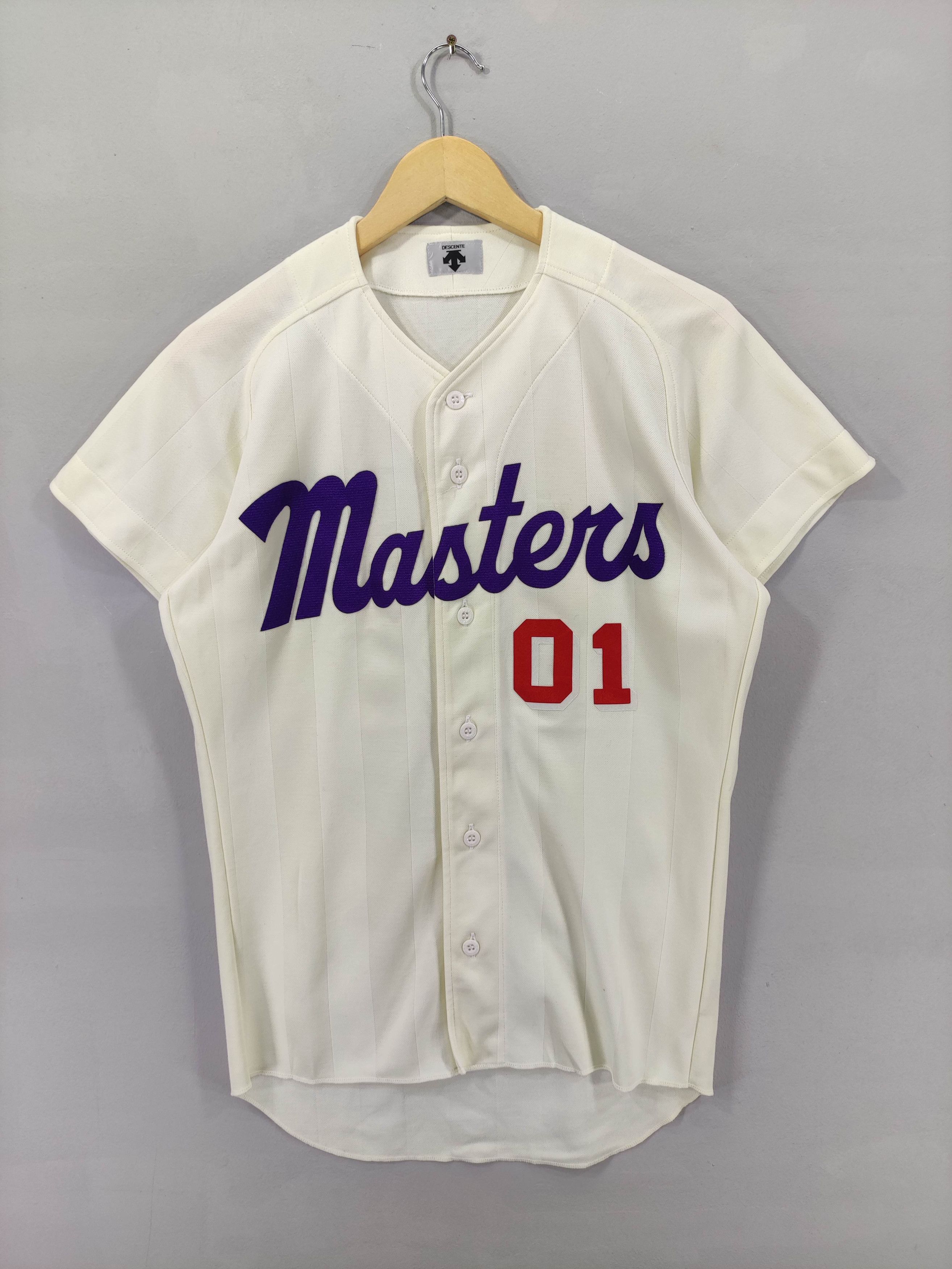 Descente Vintage Jersey Descente Masters Shirt Button Up Size US L / EU 52-54 / 3 - 1 Thumbnail