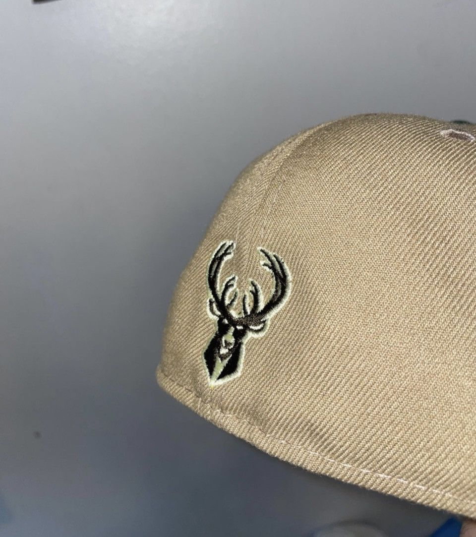 New Era Myfitteds Milwaukee bucks city series vintage acg size 7 1/8 Size ONE SIZE - 4 Thumbnail