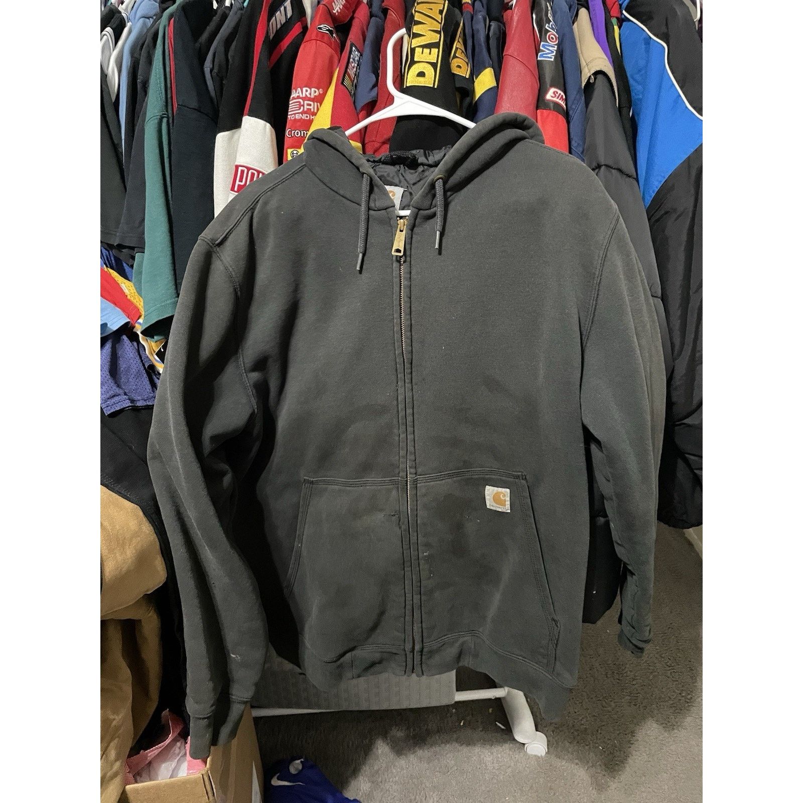 Carhartt Size L-Carhartt Rain Defender Thermal Lined Black Paxton zip Size US L / EU 52-54 / 3 - 1 Thumbnail