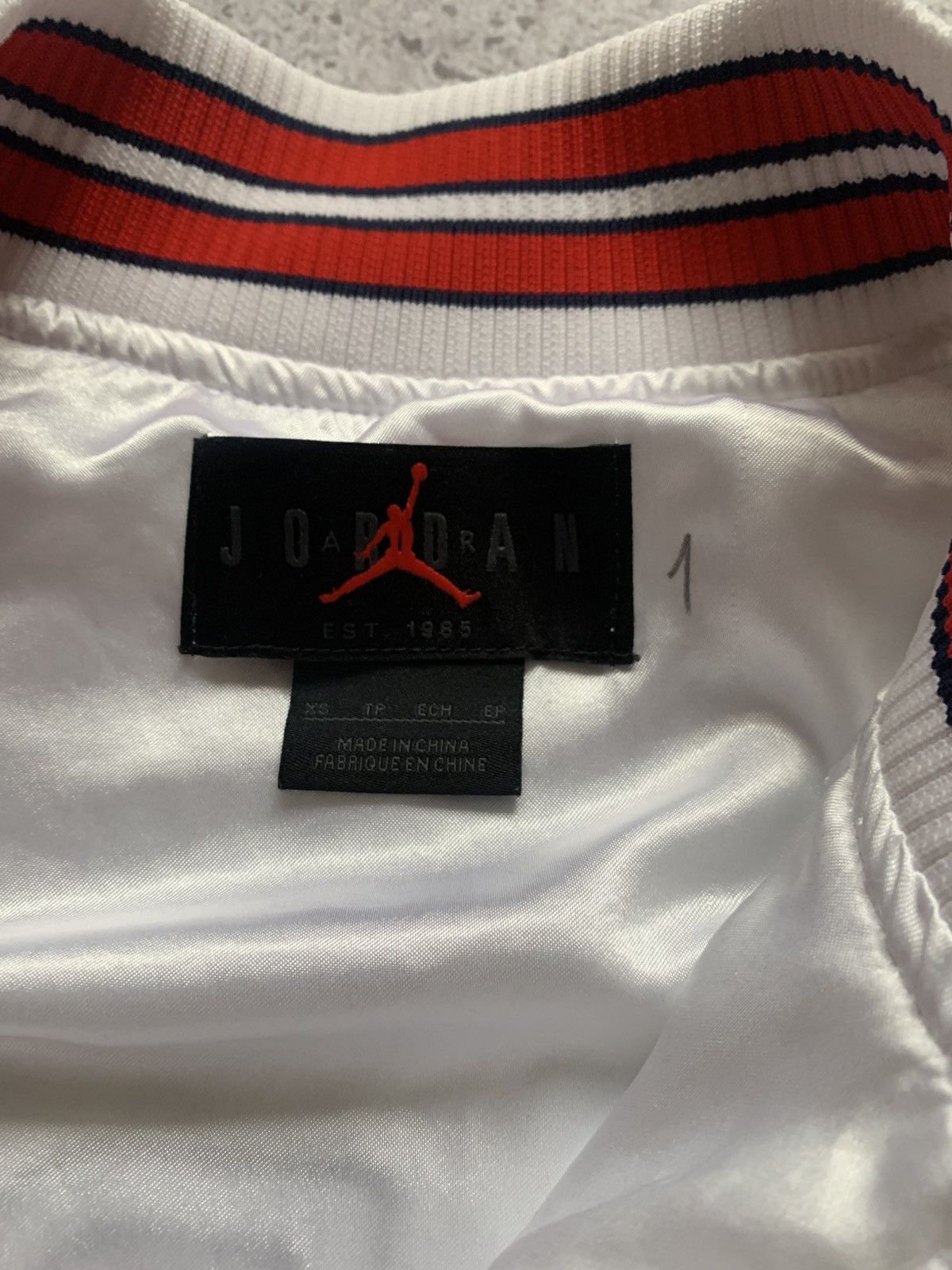 Jordan Brand 🔥NIKE AIR JORDAN PSG 2022 TRACK BOMBER BLOCKCORE JACKET Size US S / EU 44-46 / 1 - 12 Thumbnail