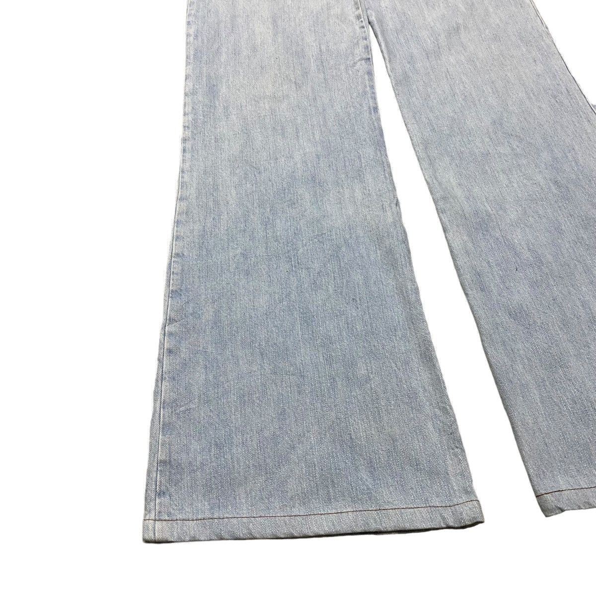 Chloe Denim Flare Jeans Bleu Delave