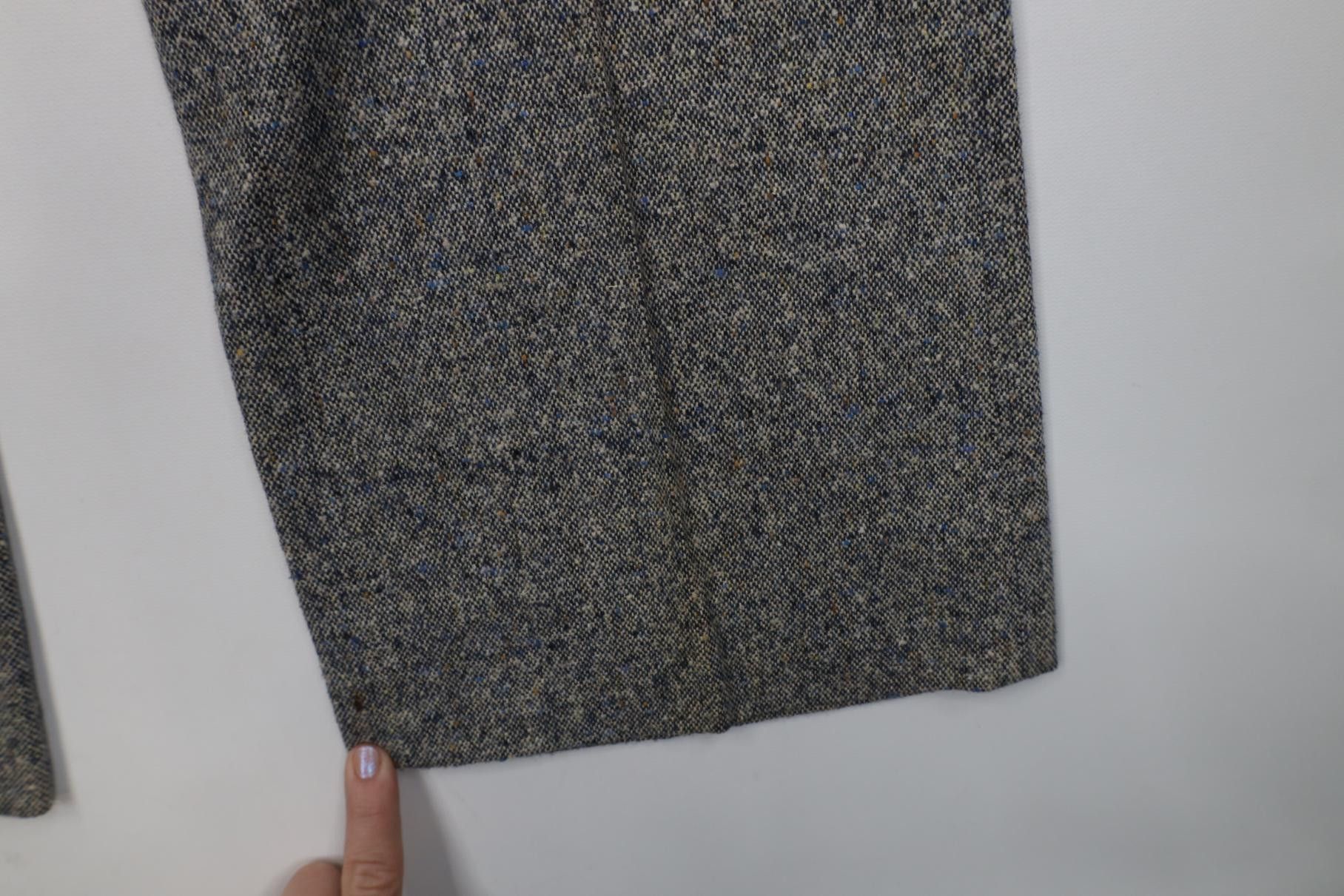 Vintage Vintage 70s Streetwear Wool Tweed Bell Bottoms Pants USA Size US 29 - 5 Thumbnail