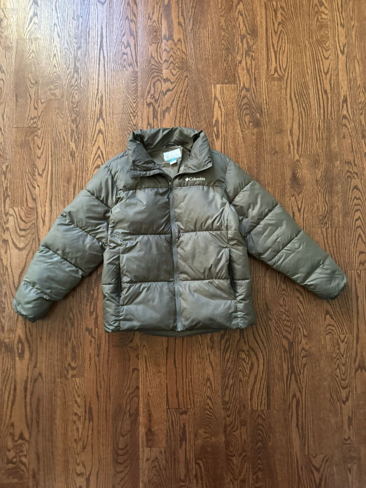 Columbia Columbia Green Puffer Jacket Size US L / EU 52-54 / 3 - 6 Thumbnail