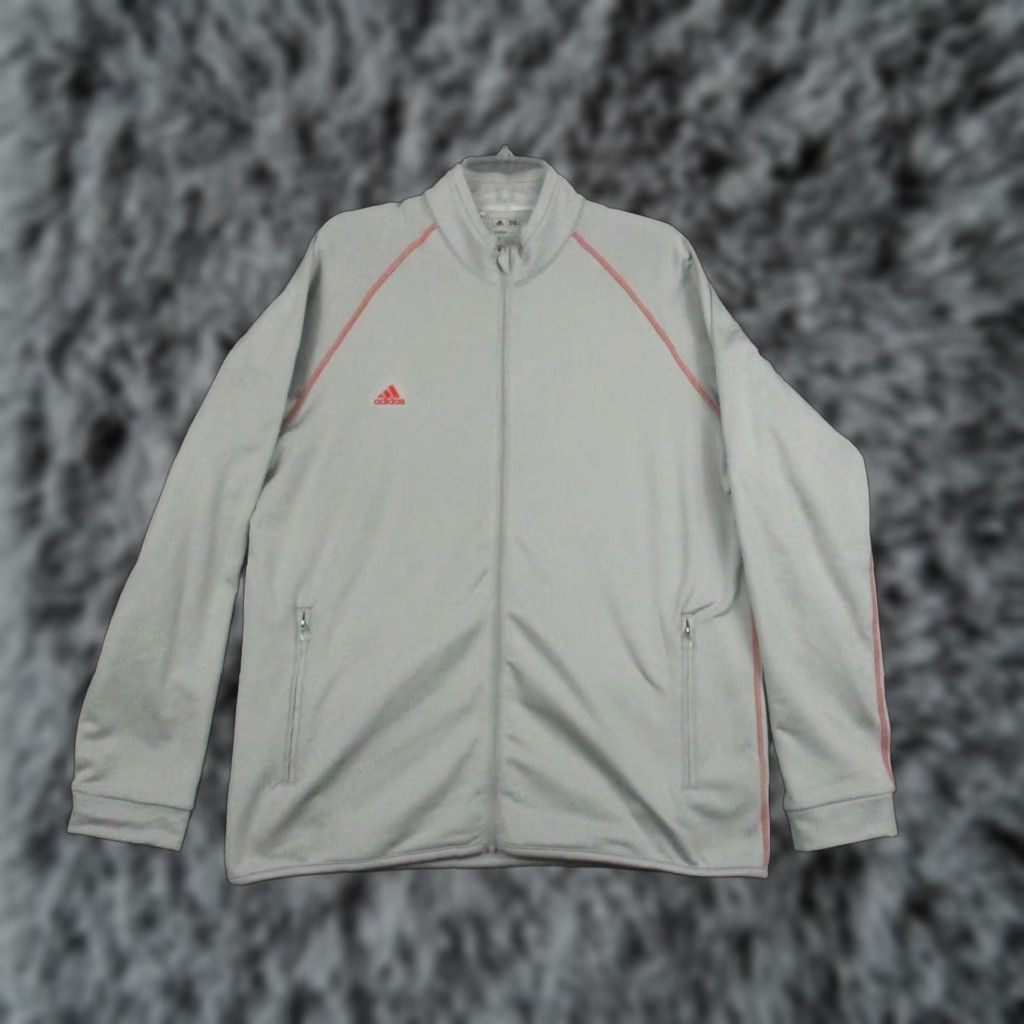 Adidas Adidas Track Jacket Gray Large Climawarm Golf Full Zip Size US L / EU 52-54 / 3 - 1 Thumbnail