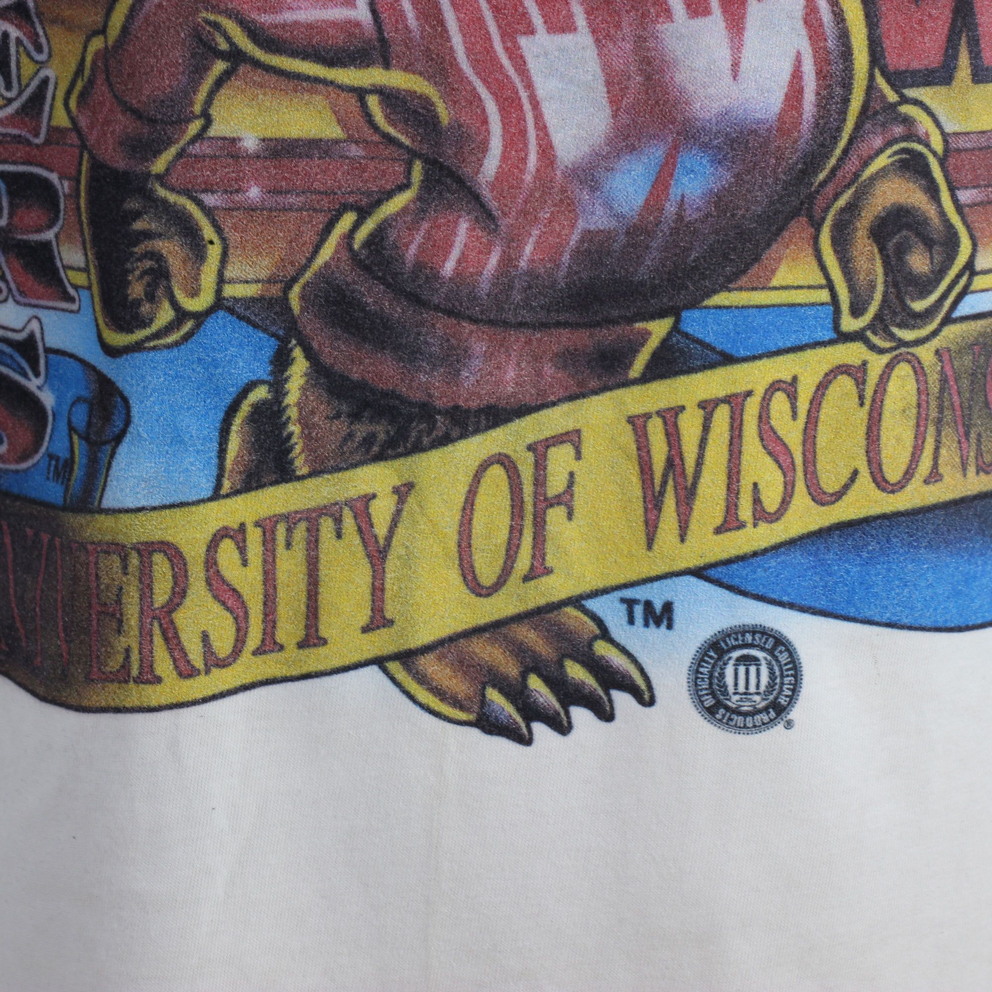 American Apparel Wisconsin Badgers Sweatshirt/Shirt/Tshirt Size US XL / EU 56 / 4 - 6 Thumbnail