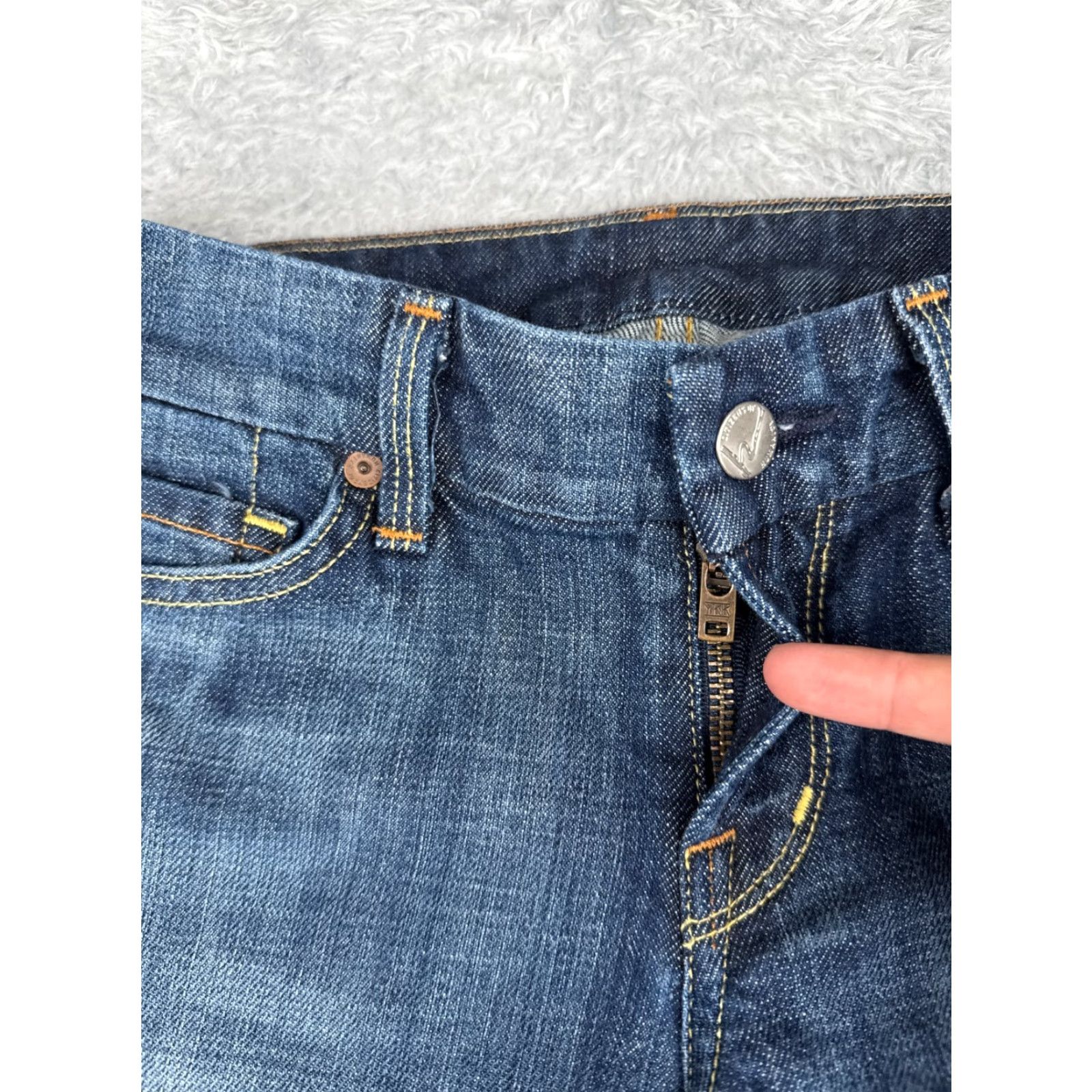 Citizens Of Humanity Citizens of Humanity Flared Jeans Women 26 Blue Denim Low Rise Distressed 26x31 Size 26" / US 2 / IT 38 - 5 Thumbnail