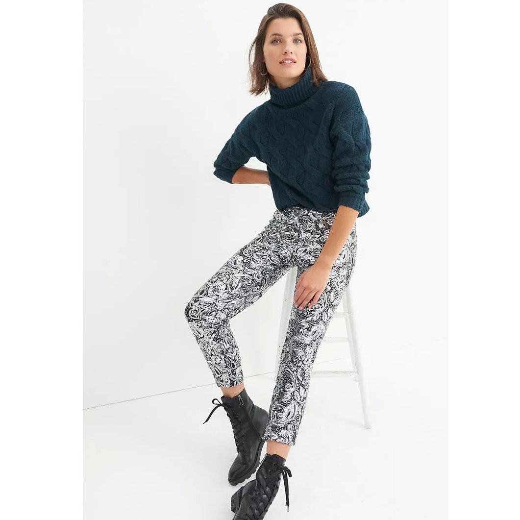 Anthropologie New Anthropologie Pascaline Sequined Trousers by Porridge Size 28" / US 6 / IT 42 - 2 Thumbnail