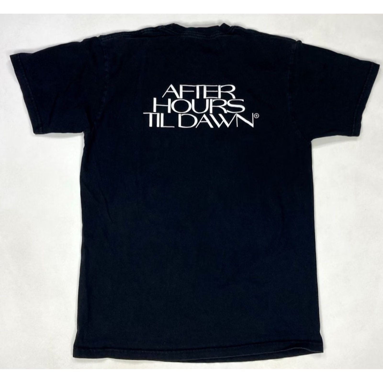 Vintage VINTAGE XO The Weeknd After Hours Til Dawn Graphic T-shirt Women Medium Black Music Size M / US 6-8 / IT 42-44 - 3 Thumbnail