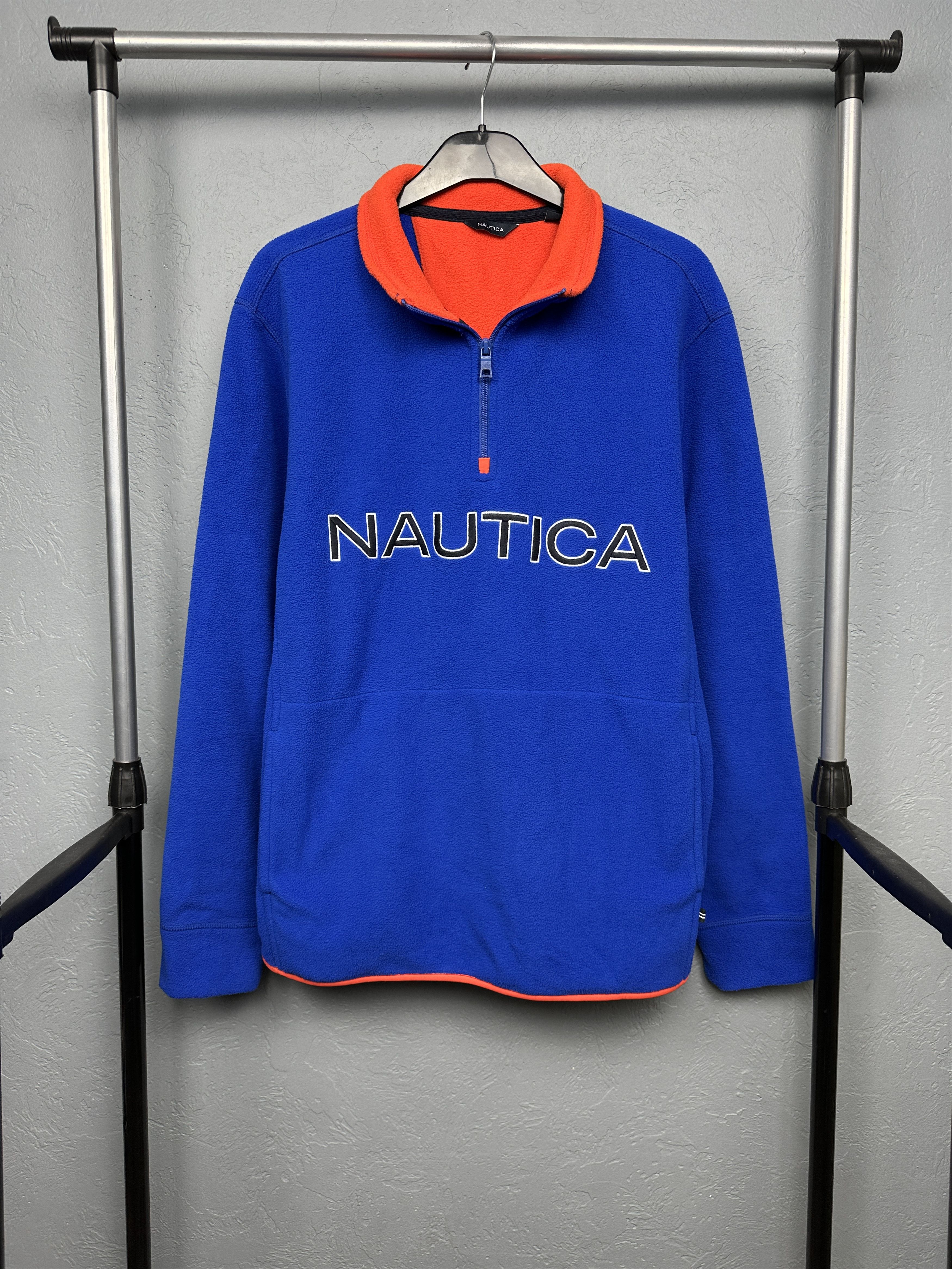 Nautica Nautica 1\4 Zip Fleece Mens Jacket Size US L / EU 52-54 / 3 - 1 Thumbnail