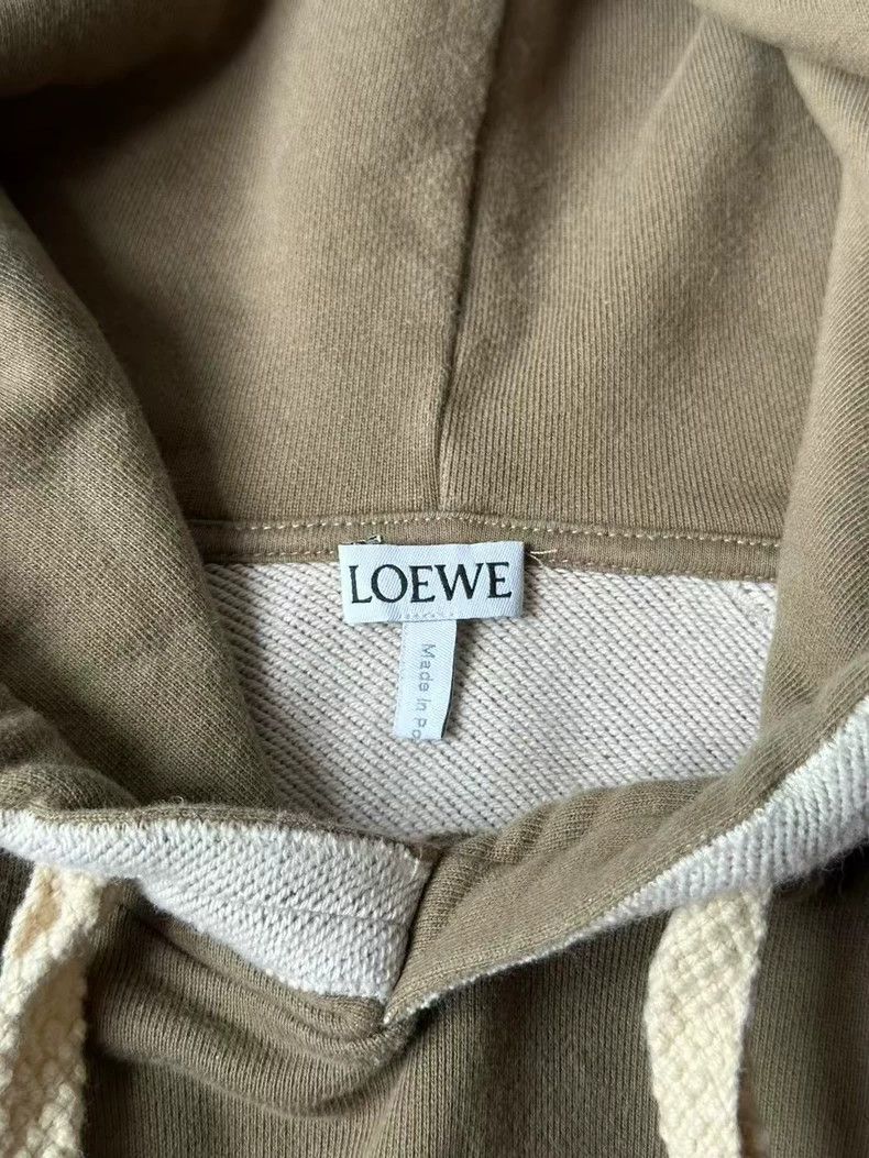 Loewe LOEWE Open thread embroidery logo hoodie Size S / US 4 / IT 40 - 3 Thumbnail