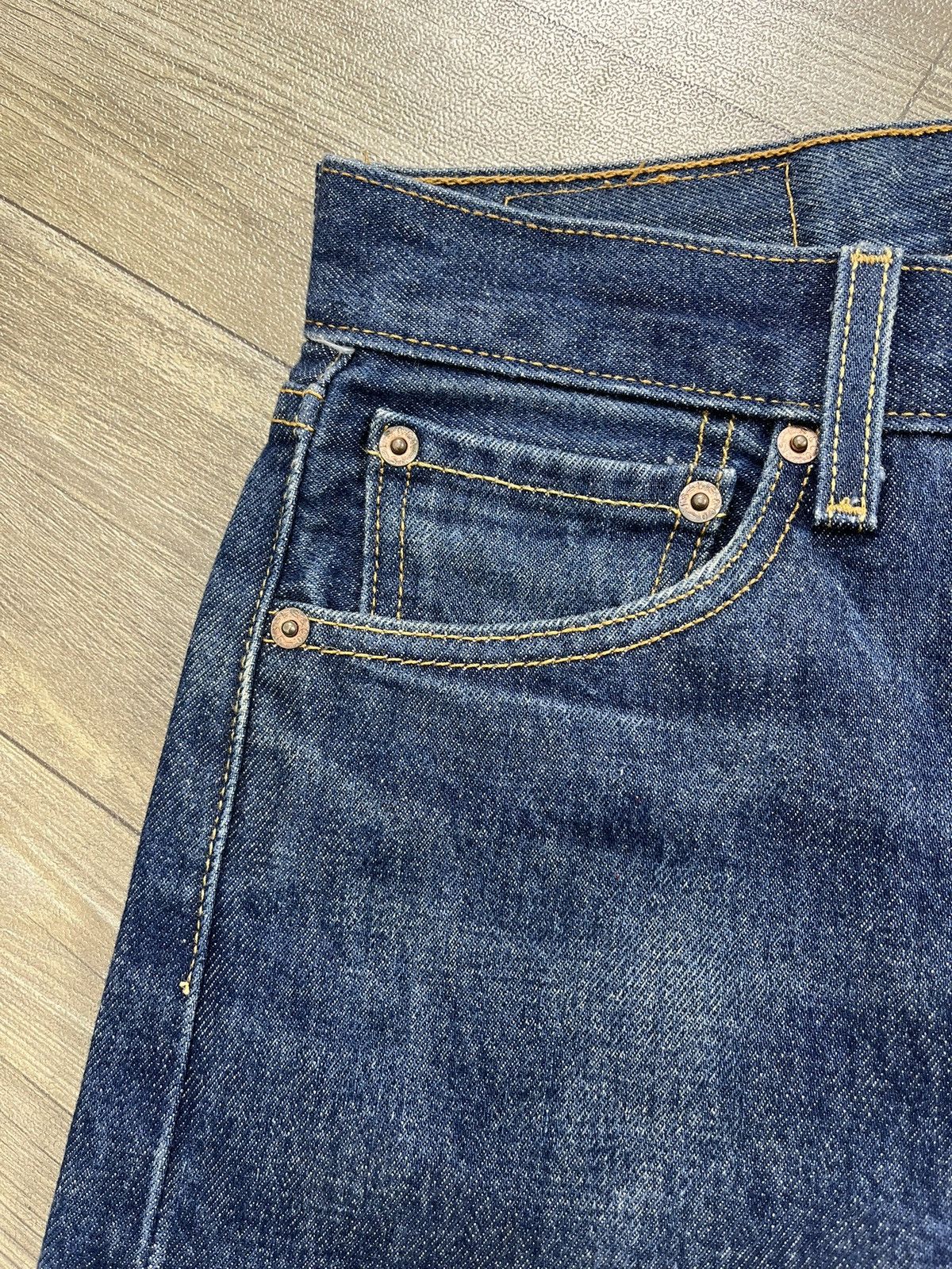 Levi's Vintage Clothing 🇲🇽2000s Vintage Levis 501XX 30x30 Straight Leg Blue Jeans Size US 30 / EU 46 - 5 Thumbnail