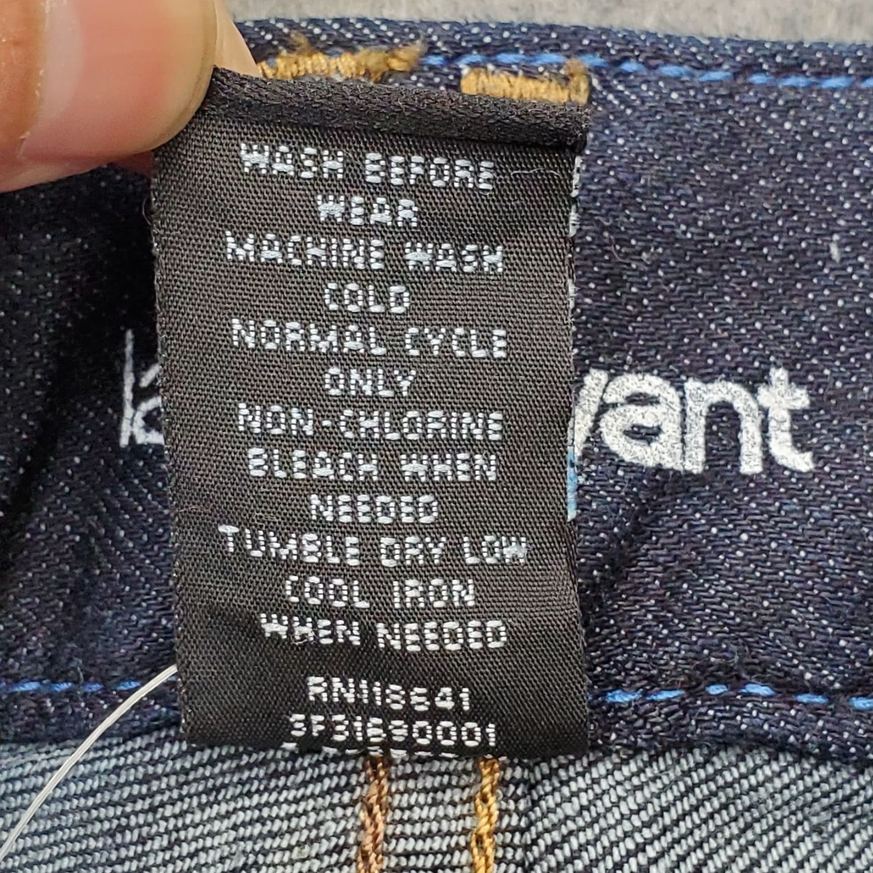 Vintage Lane Bryant Womens Distinctly Boot Jeans 24W Blue Denim Streetwear Size 24W Womens Size 42" / US 20 - 7 Thumbnail
