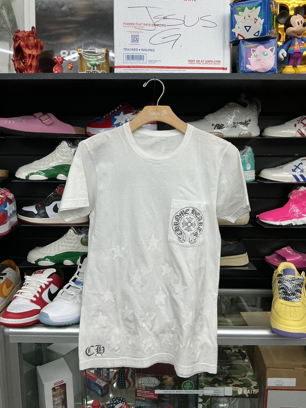Chrome Hearts Chrome Heart Flooded Star Tee Size US S / EU 44-46 / 1 - 1 Thumbnail