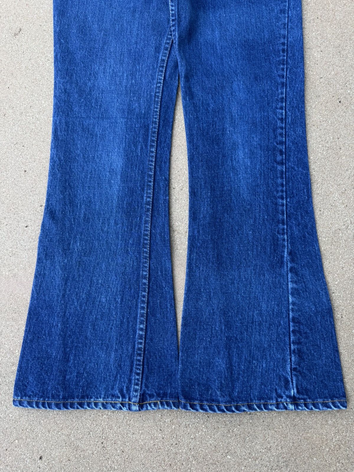 Levi's × Vintage Vtg 70’s Levi’s 646 Orange Tab Bellbottom Flare Jeans 28x30 Size US 28 / EU 44 - 3 Thumbnail