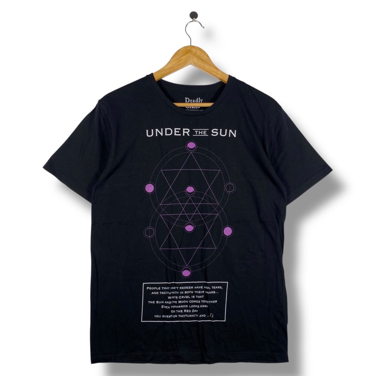 Band Tees Japanese Band DIR EN GREY Under The Sun Tour 16-17 Tee Shirt Size US L / EU 52-54 / 3 - 1 Thumbnail