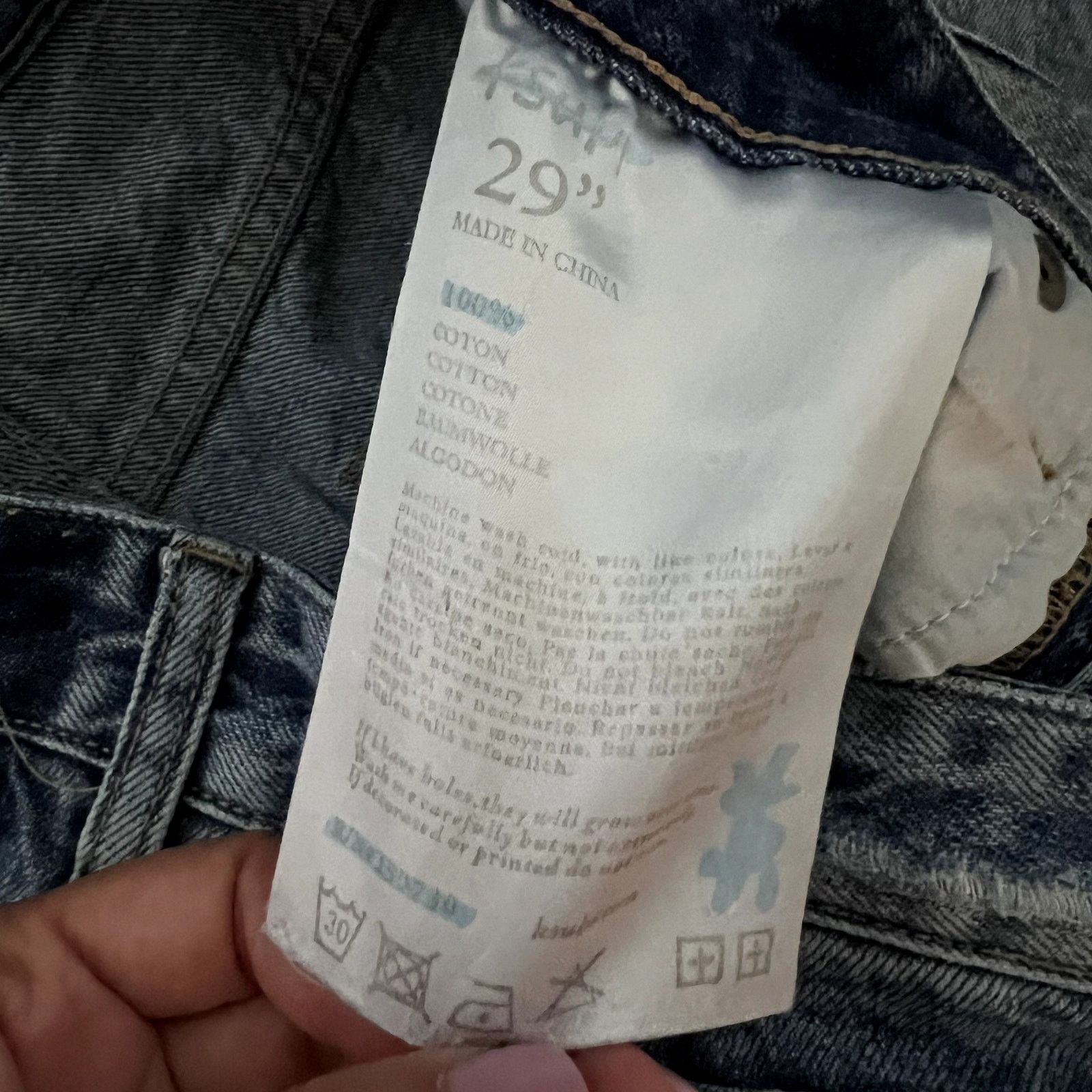 Ksubi Ksubi men's jeans size 29 blue DR Size US 29 - 5 Thumbnail