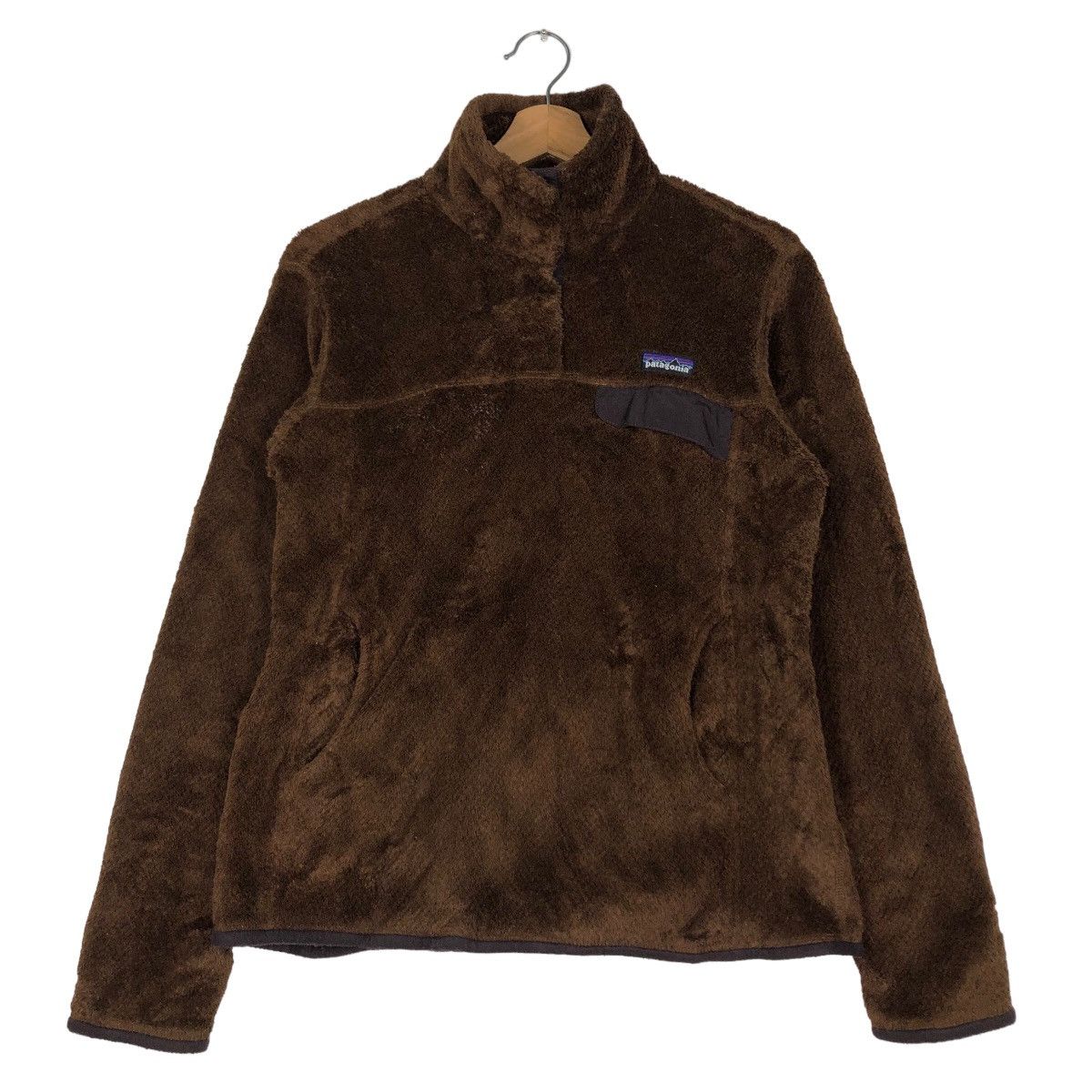 Japanese Brand 🔥Vintage Fleece Zipper Jacket Patagonia Rich Brown Size M / US 6-8 / IT 42-44 - 1 Thumbnail