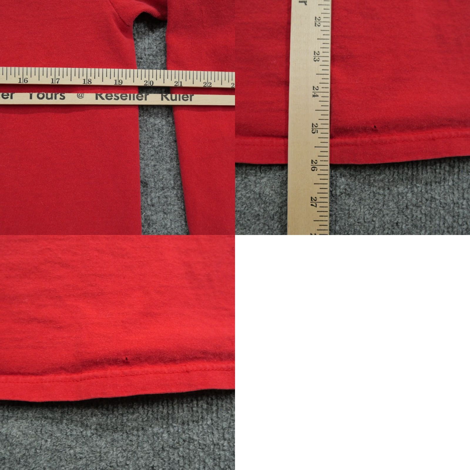 Vintage VINTAGE Bacardi Mens T-Shirt Shirt Regular Crew Neck Long Sleeve Red Cotton Logo 90s Art Size US M / EU 48-50 / 2 - 9 Thumbnail