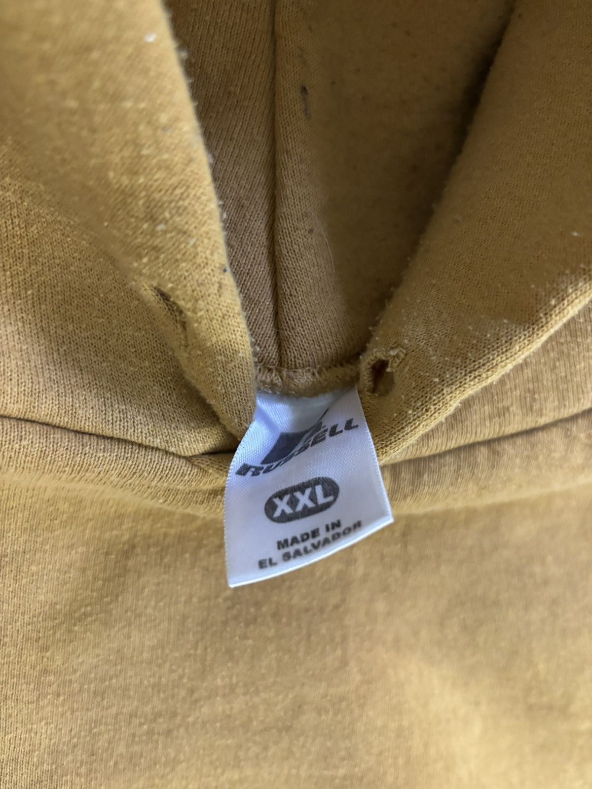Russell Athletic × Vintage Mustard Blank Russell athletic crewneck sweatshirt Size US L / EU 52-54 / 3 - 5 Thumbnail