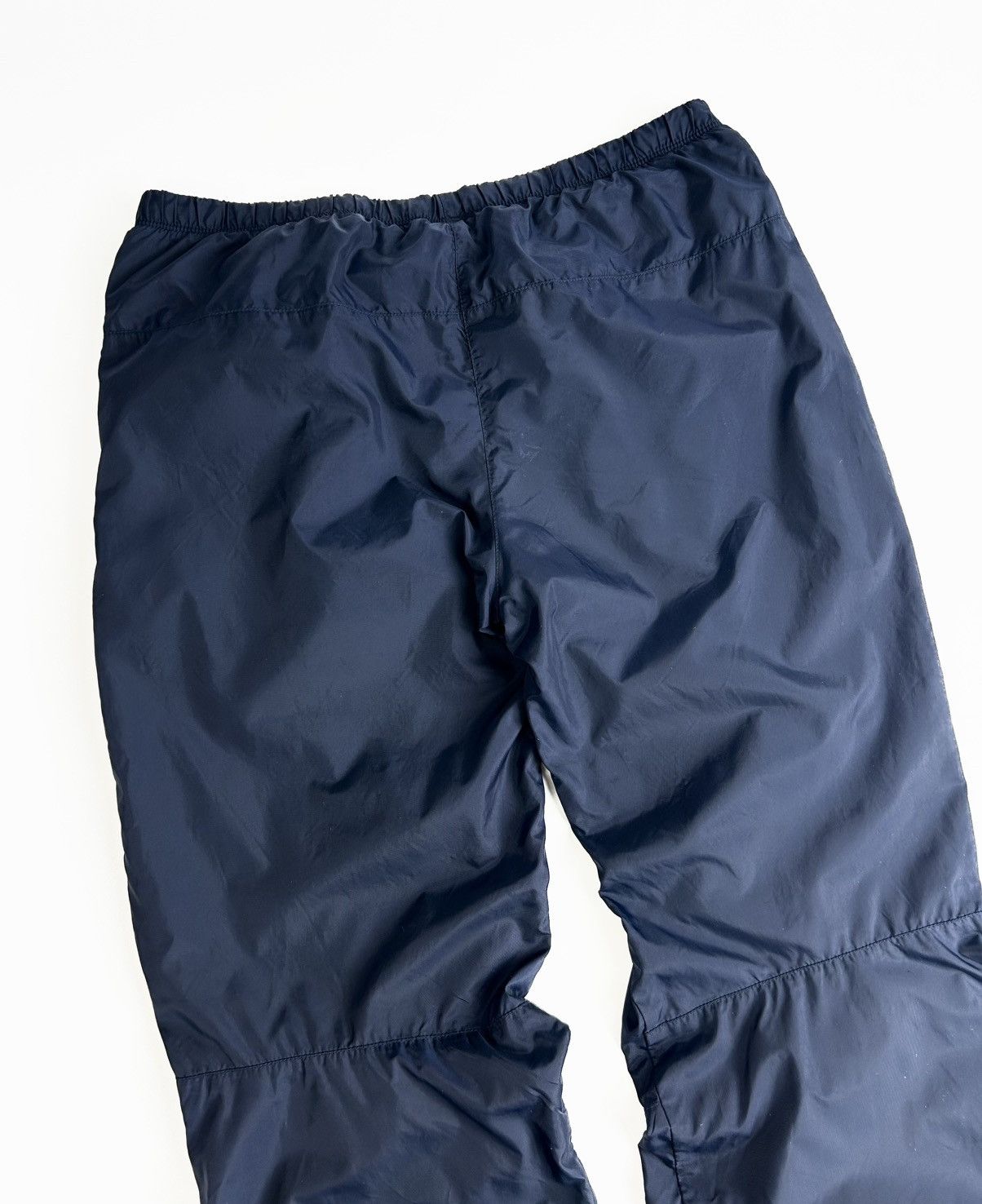 Nike × Vintage Vintage Nike Nylon Women’s Track Pants Y2k Navy Size 34" / US 12 / IT 48 - 9 Thumbnail