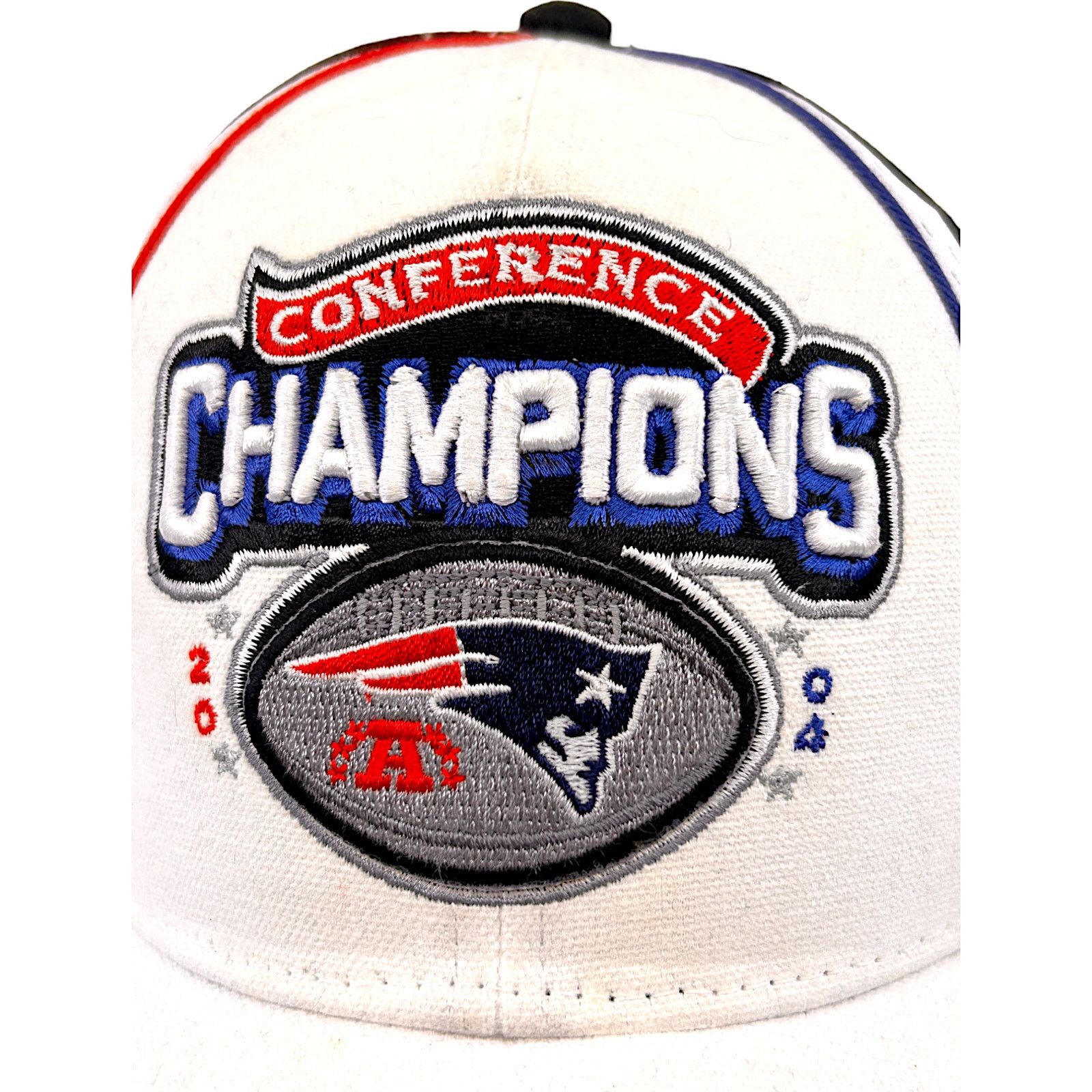 NFL × Reebok New England Patriots 2004 AFC Champions Reebok Hat Size ONE SIZE - 9 Thumbnail