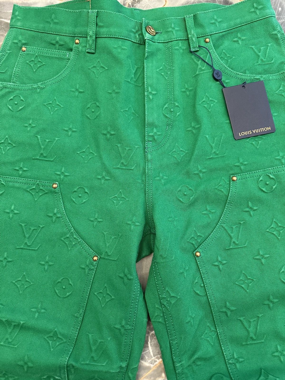Louis Vuitton Louis Vuitton Monogram Workwear Carpenter Pants Size US 33 - 3 Thumbnail