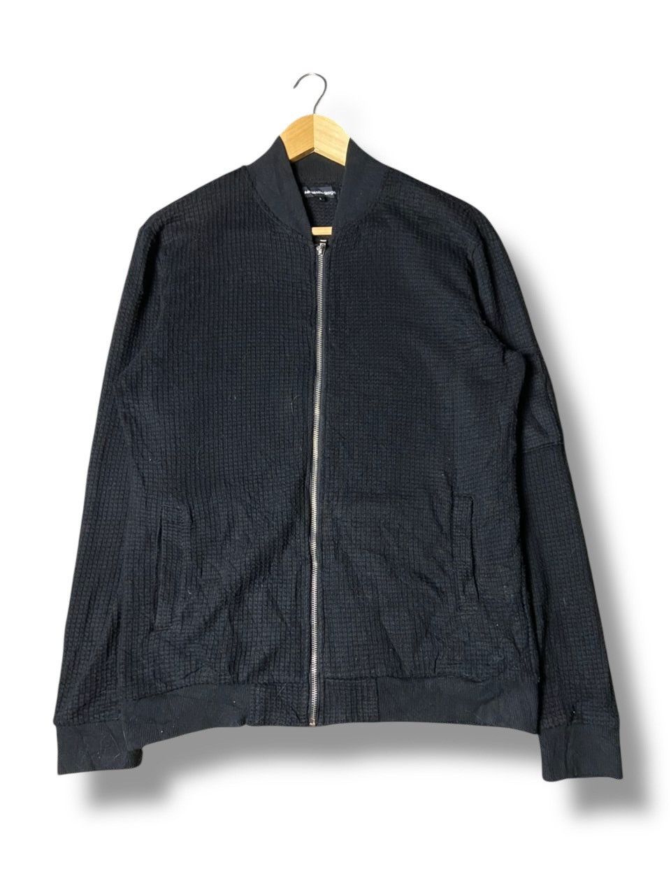semanticdesign Semantic Design Full Zip Waffle Jacket (163) Size US L / EU 52-54 / 3 - 1 Thumbnail
