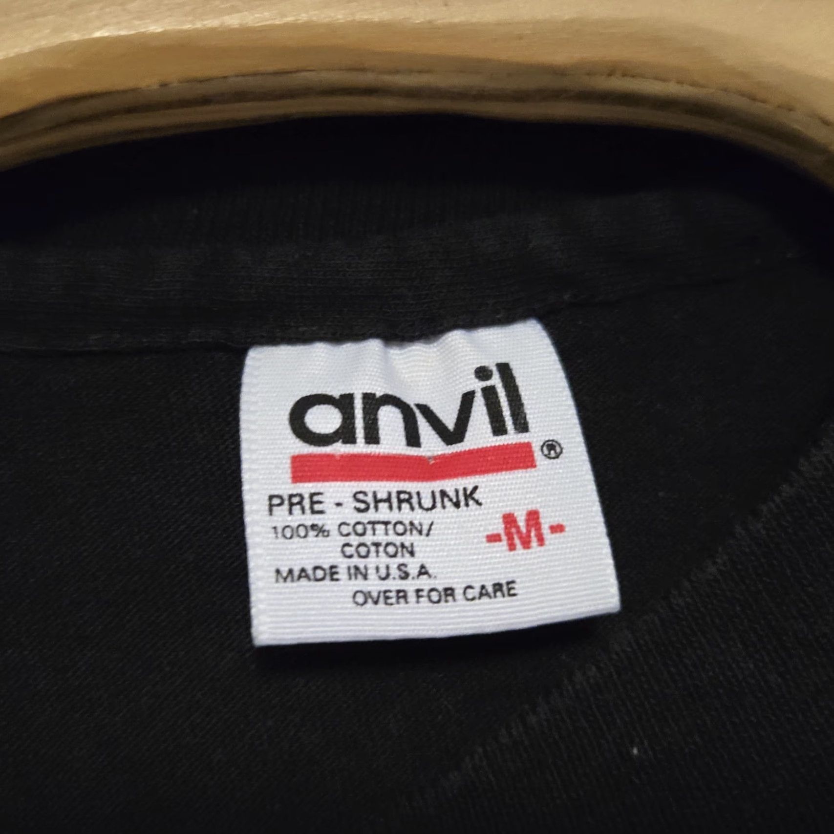 Anvil VINTAGE Poor Farmers Farm T-Shirt Men’s Medium Black Single Stitch Anvil 1990s Farm Animals Funny Size US M / EU 48-50 / 2 - 5 Thumbnail