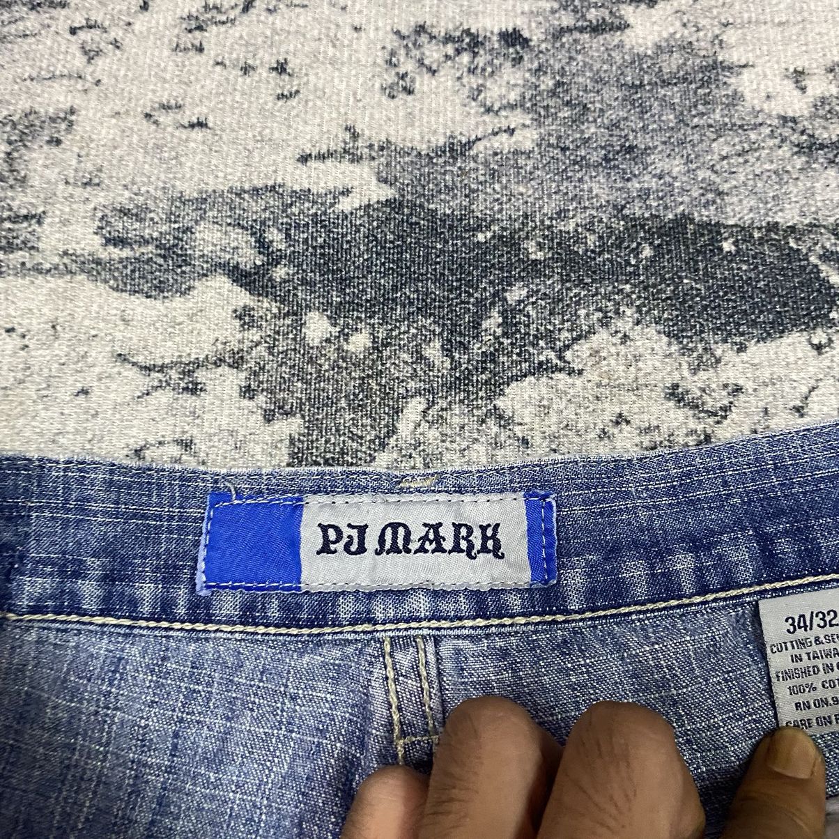 JNCO Vintage Japan Pj Mark Baggy Dirty Light Washed Denim Jeans Size US 34 / EU 50 - 4 Thumbnail