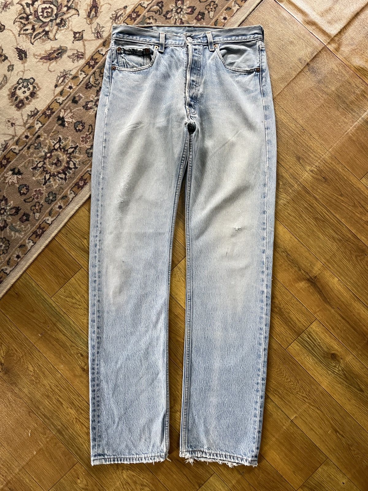 Levi's × Levi's Vintage Clothing × Vintage Vintage Levis 501xx Crazy Rare Pants Size US 32 / EU 48 - 2 Thumbnail