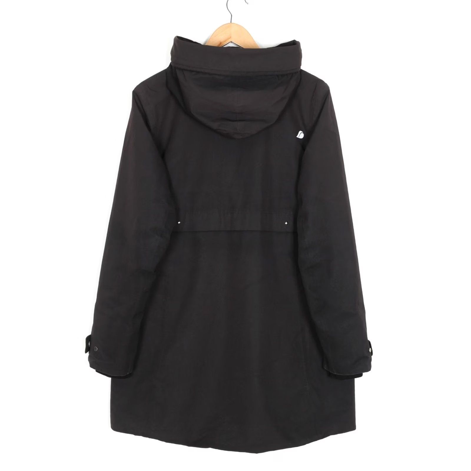 Vintage Didriksons Jacket Womens 42 Black HELLE Parka Women Size Waterproof MJ6174 Size M / US 6-8 / IT 42-44 - 4 Thumbnail
