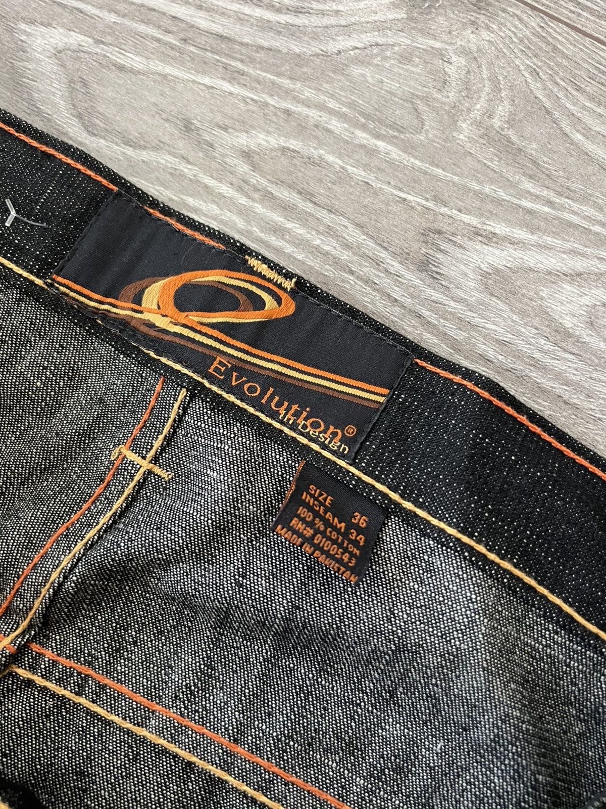 Other Evolution in Design Rap Y2k Men’s Embroidered Logo OG Jeans Size US 36 / EU 52 - 13 Thumbnail