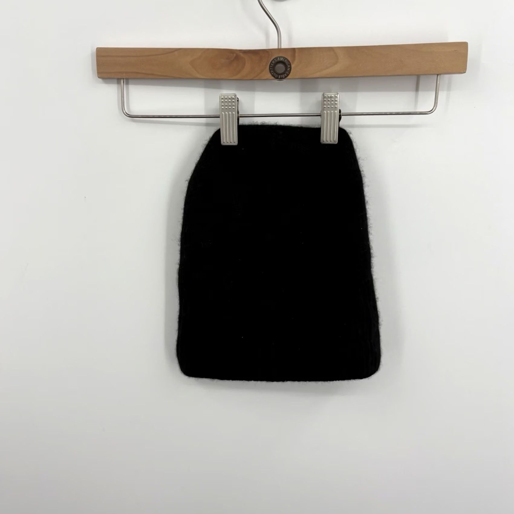Cos COS Beanie Knit Hat Black Cashmere One Size Unisex Adults Streetwear? Size ONE SIZE - 7 Thumbnail