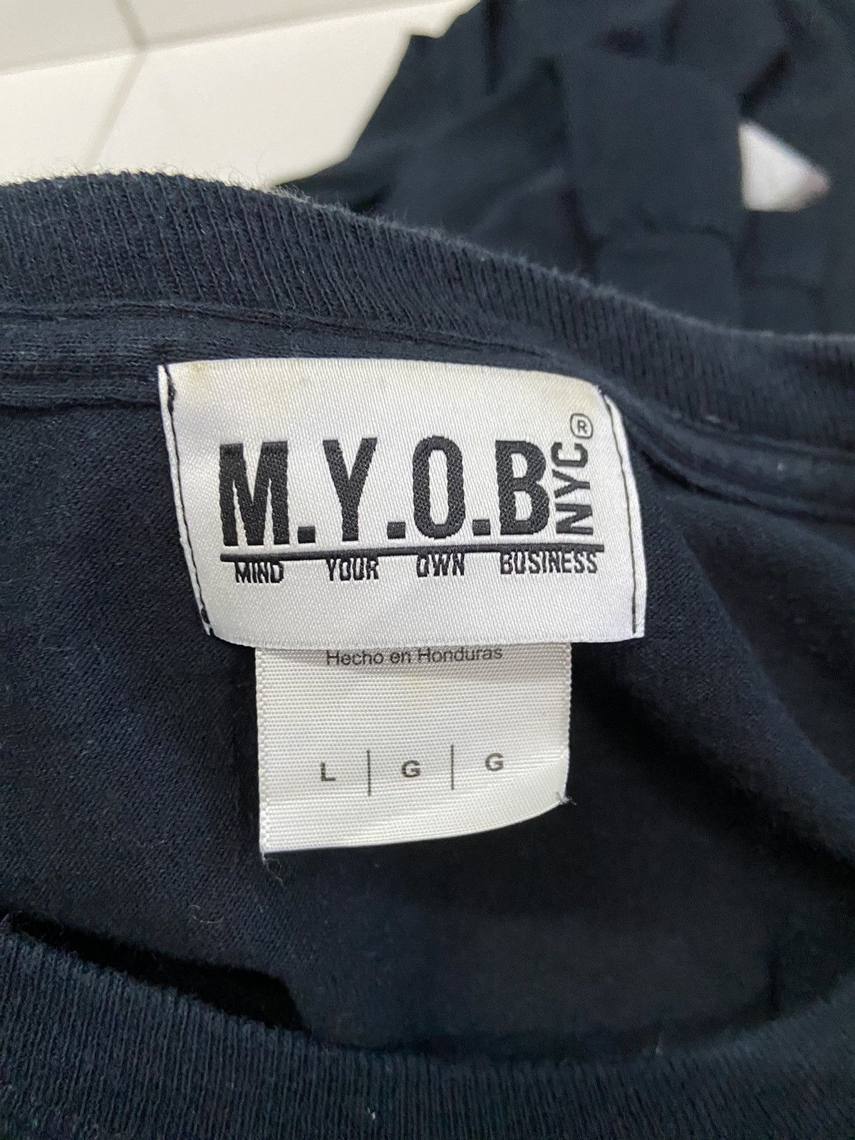 Other M.Y.O.B NYC PHARMACY 11225 MIND YOUR OWN BUSINESS LONGSLEEVE Size US L / EU 52-54 / 3 - 8 Thumbnail